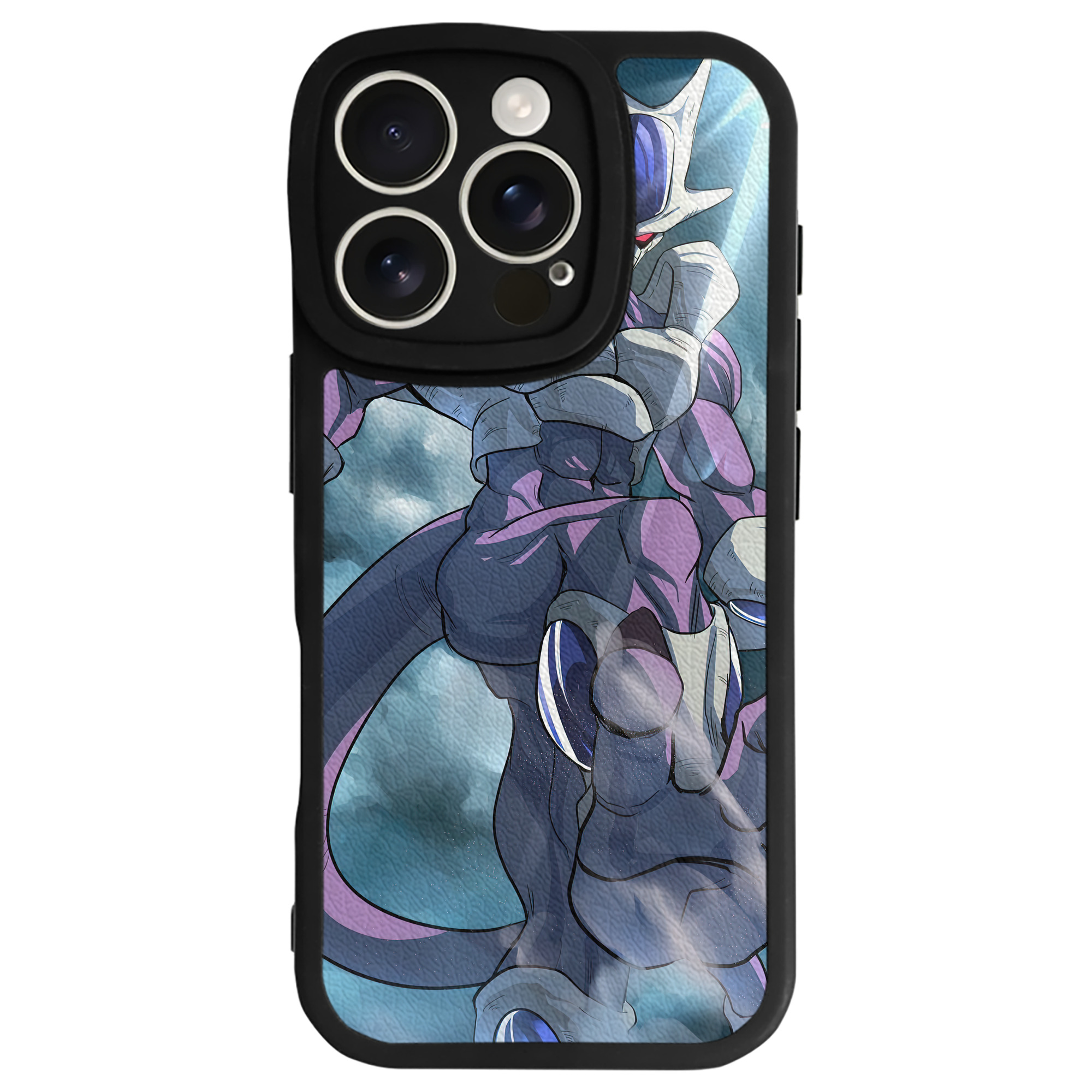 （画像用） ドラゴンボール DRAGON BALL 【iPhone 16シリーズ対応】シリコンスマホケース（レザー調） 材質：シリコン